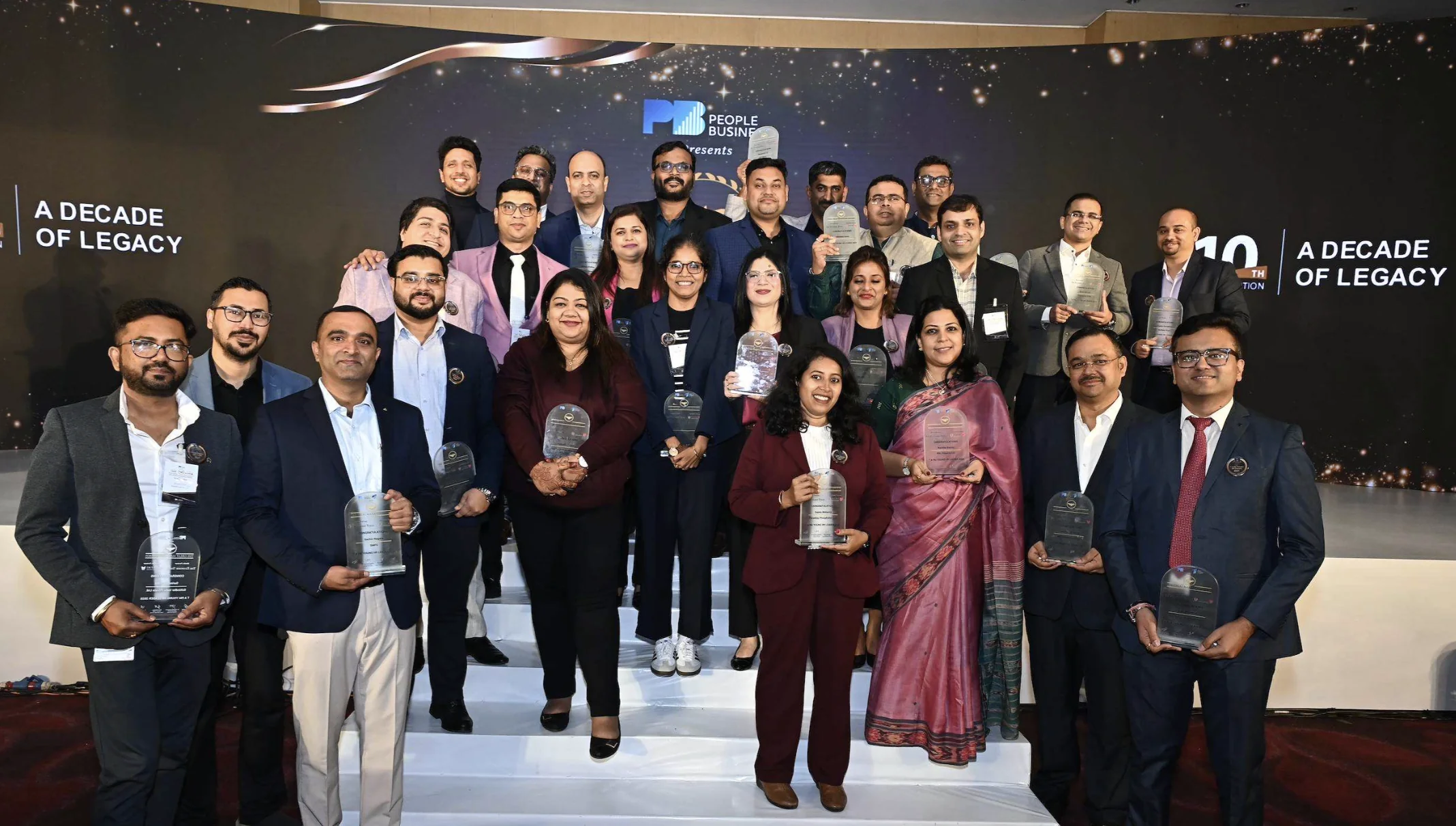 GMA 2025 winners group — A Decade of Legacy 10th Edition